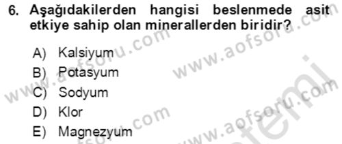 Bahçe Tarımı 1 Dersi 2021 - 2022 Yılı (Vize) Ara Sınav Soruları 6. Soru