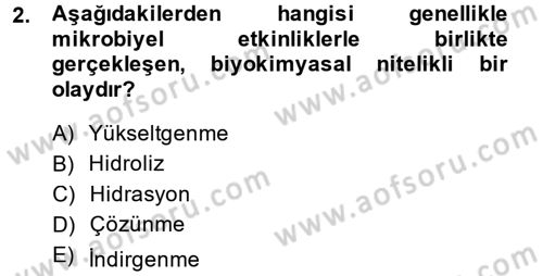 Toprak Bilgisi ve Bitki Besleme Dersi 2013 - 2014 Yılı (Vize) Ara Sınav Soruları 2. Soru