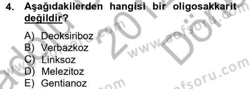 Hayvan Besleme Dersi 2012 - 2013 Yılı (Final) Dönem Sonu Sınav Soruları 4. Soru