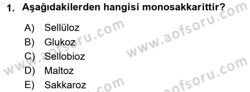 Hayvan Besleme Dersi 2018 - 2019 Yılı (Final) Dönem Sonu Sınav Soruları 1. Soru