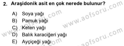 Hayvan Besleme Dersi 2020 - 2021 Yılı Yaz Okulu Sınav Soruları 2. Soru