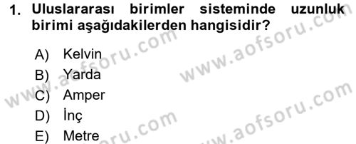 Tarım Alet ve Makinaları Dersi 2016 - 2017 Yılı (Vize) Ara Sınav Soruları 1. Soru