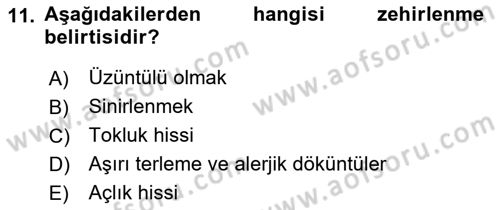 Tarım Alet ve Makinaları Dersi 2018 - 2019 Yılı Yaz Okulu Sınav Soruları 11. Soru