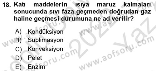 Tarım Alet ve Makinaları Dersi 2022 - 2023 Yılı Yaz Okulu Sınav Soruları 18. Soru