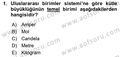 Tarım Alet ve Makinaları Dersi 2023 - 2024 Yılı (Vize) Ara Sınav Soruları 1. Soru
