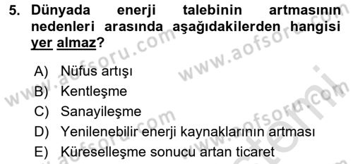 Tarım Alet ve Makinaları Dersi 2025 - 2026 Yılı (Vize) Ara Sınav Soruları 5. Soru