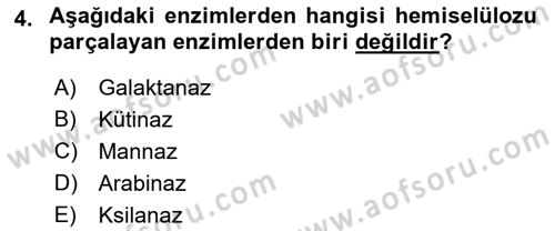 Fitopatoloji Dersi 2021 - 2022 Yılı (Final) Dönem Sonu Sınav Soruları 4. Soru