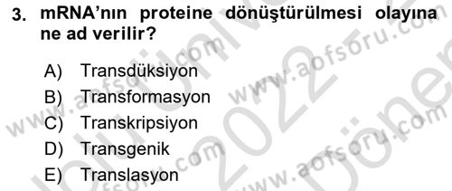 Fitopatoloji Dersi 2022 - 2023 Yılı (Final) Dönem Sonu Sınav Soruları 3. Soru