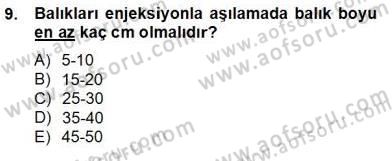 Su Ürünleri Dersi 2012 - 2013 Yılı (Final) Dönem Sonu Sınav Soruları 9. Soru