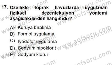 Su Ürünleri Dersi 2014 - 2015 Yılı (Final) Dönem Sonu Sınav Soruları 17. Soru