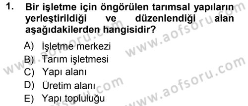 Bitki Su İlişkileri Dersi 2012 - 2013 Yılı (Final) Dönem Sonu Sınav Soruları 1. Soru