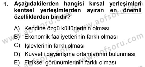 Bitki Su İlişkileri Dersi 2014 - 2015 Yılı (Final) Dönem Sonu Sınav Soruları 1. Soru