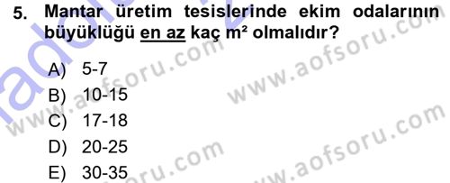Bitki Su İlişkileri Dersi 2015 - 2016 Yılı (Vize) Ara Sınav Soruları 5. Soru