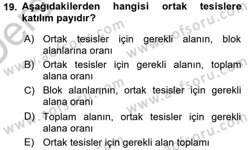 Bitki Su İlişkileri Dersi 2016 - 2017 Yılı 3 Ders Sınav Soruları 19. Soru