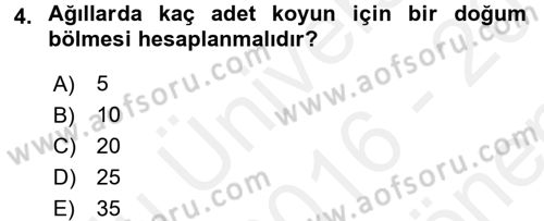 Bitki Su İlişkileri Dersi 2016 - 2017 Yılı (Final) Dönem Sonu Sınav Soruları 4. Soru