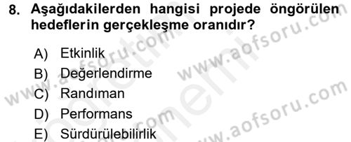 Bitki Su İlişkileri Dersi 2016 - 2017 Yılı (Final) Dönem Sonu Sınav Soruları 8. Soru