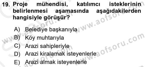 Bitki Su İlişkileri Dersi 2017 - 2018 Yılı (Final) Dönem Sonu Sınav Soruları 19. Soru