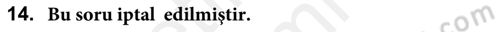 Bitki Su İlişkileri Dersi 2018 - 2019 Yılı (Final) Dönem Sonu Sınav Soruları 14. Soru
