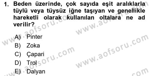 Balık Yetiştiriciliği Dersi 2016 - 2017 Yılı (Final) Dönem Sonu Sınav Soruları 1. Soru