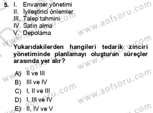 Tarım 4.0 Dersi 2024 - 2025 Yılı (Final) Dönem Sonu Sınav Soruları 5. Soru