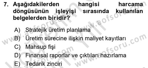 Turizmde Otomasyon Sistemleri Dersi 2020 - 2021 Yılı Yaz Okulu Sınav Soruları 7. Soru