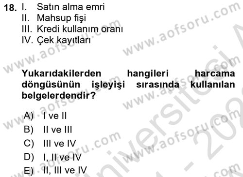 Turizmde Otomasyon Sistemleri Dersi 2021 - 2022 Yılı (Vize) Ara Sınav Soruları 18. Soru