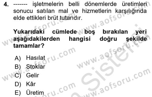 Turizmde Otomasyon Sistemleri Dersi 2021 - 2022 Yılı (Final) Dönem Sonu Sınav Soruları 4. Soru