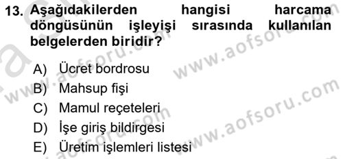 Turizmde Otomasyon Sistemleri Dersi 2022 - 2023 Yılı (Vize) Ara Sınav Soruları 13. Soru