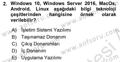 Turizmde Otomasyon Sistemleri Dersi 2022 - 2023 Yılı (Final) Dönem Sonu Sınav Soruları 2. Soru