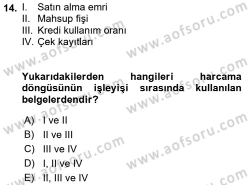 Turizmde Otomasyon Sistemleri Dersi 2023 - 2024 Yılı (Vize) Ara Sınav Soruları 14. Soru