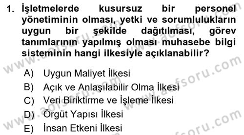 Turizmde Otomasyon Sistemleri Dersi 2023 - 2024 Yılı (Final) Dönem Sonu Sınav Soruları 1. Soru