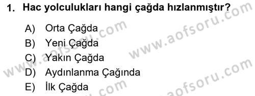 Özel İlgi Turizm Dersi 2023 - 2024 Yılı (Vize) Ara Sınav Soruları 1. Soru