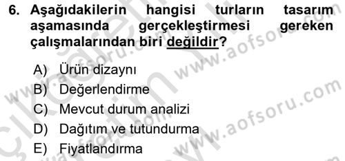 Turist Rehberliği Dersi 2022 - 2023 Yılı Yaz Okulu Sınav Soruları 6. Soru