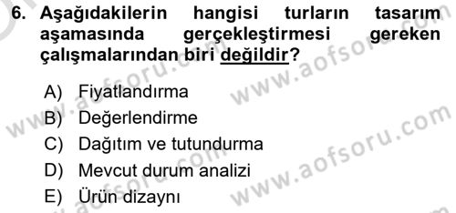 Turist Rehberliği Dersi 2023 - 2024 Yılı Yaz Okulu Sınav Soruları 6. Soru