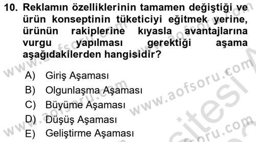 Turizmde Girişimcilik Ve İnovasyon Dersi 2024 - 2025 Yılı (Final) Dönem Sonu Sınav Soruları 10. Soru