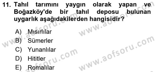 Turizm Tarihi Dersi 2021 - 2022 Yılı (Vize) Ara Sınav Soruları 11. Soru