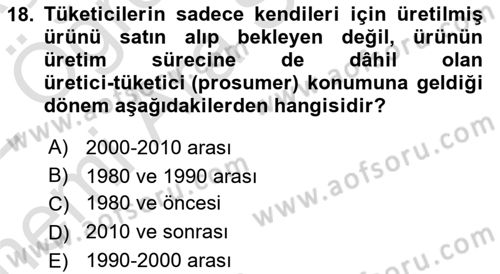 Dijital Turizm Dersi 2021 - 2022 Yılı (Vize) Ara Sınavı 18. Soru