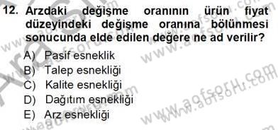 Genel Turizm Bilgisi Dersi Ara Sınavı Deneme Sınav Soruları 12. Soru