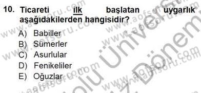 Genel Turizm Bilgisi Dersi 2012 - 2013 Yılı (Final) Dönem Sonu Sınav Soruları 10. Soru