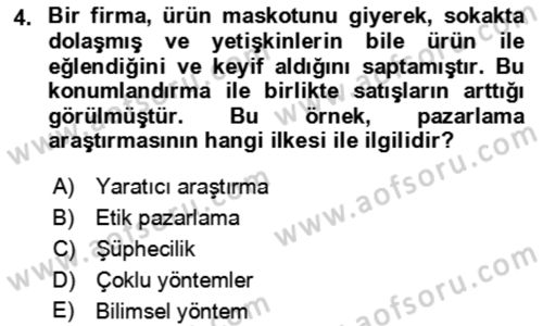 Kongre ve Etkinlik Yönetimi Dersi Yaz Okulu Sınavı Deneme Sınav Soruları 4. Soru