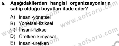 Otel İşletmelerinde Destek Hizmetleri Dersi 2012 - 2013 Yılı (Vize) Ara Sınav Soruları 5. Soru