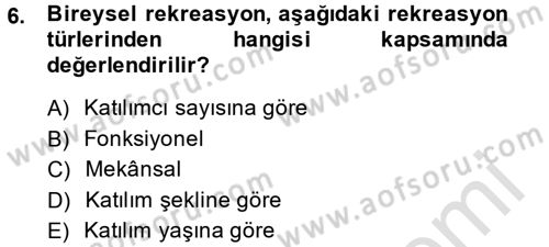 Otel İşletmelerinde Destek Hizmetleri Dersi 2013 - 2014 Yılı Tek Ders Sınav Soruları 6. Soru