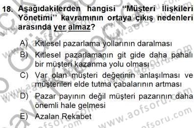 Otel İşletmelerinde Destek Hizmetleri Dersi 2015 - 2016 Yılı (Vize) Ara Sınav Soruları 18. Soru