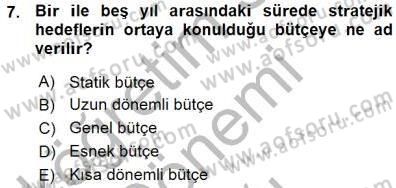 Otel İşletmelerinde Destek Hizmetleri Dersi 2015 - 2016 Yılı (Vize) Ara Sınav Soruları 7. Soru