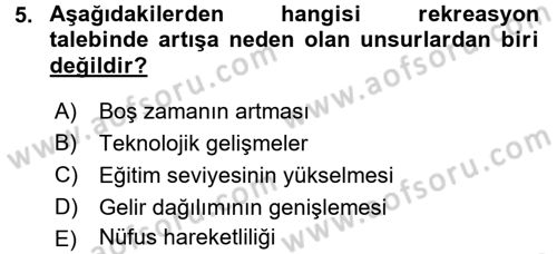 Otel İşletmelerinde Destek Hizmetleri Dersi 2015 - 2016 Yılı (Final) Dönem Sonu Sınav Soruları 5. Soru