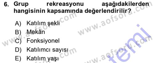Otel İşletmelerinde Destek Hizmetleri Dersi 2015 - 2016 Yılı (Final) Dönem Sonu Sınav Soruları 6. Soru