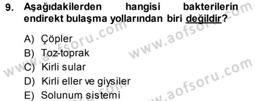 Yiyecek-İçecek Hizmetleri Dersi 2013 - 2014 Yılı (Final) Dönem Sonu Sınav Soruları 9. Soru