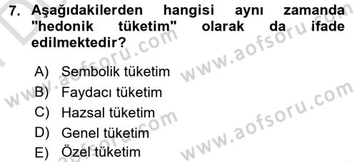 Turizm Ve İletişim Dersi 2021 - 2022 Yılı (Final) Dönem Sonu Sınav Soruları 7. Soru