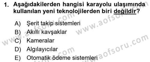 Turizmde Güncel Yaklaşımlar Dersi Ara Sınavı Deneme Sınav Soruları 1. Soru