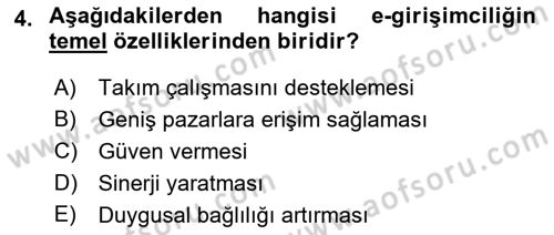 Turizmde Güncel Yaklaşımlar Dersi 2023 - 2024 Yılı (Final) Dönem Sonu Sınav Soruları 4. Soru